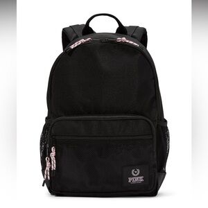SOLD PINK Victoria's Secret Black and Pink Backpack